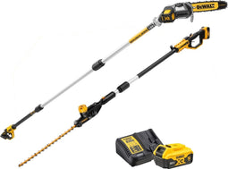 DeWALT DCMPSH56KIT Accu Telescopische Kettingzaag DCMPS567 + Heggenschaar DCMHT563 18V XR 5.0Ah
