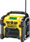 DeWalt DCR019 10.8-18V Li-Ion Accu bouwradio - werkt op netstroom & accu