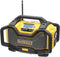 DeWALT DCR027 18V Li-Ion accu DAB+ Bouwradio met oplaadfunctie - werkt op netstroom & accu