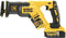 DeWalt DCS367P2 18V Li-Ion accu reciprozaag set (2x 5.0Ah accu) in TSTAK - koolborstelloos