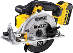 DeWalt DCS391M2 18V Li-Ion Accu cirkelzaag set (2x 4.0Ah accu) in koffer - 165mm