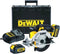DeWalt DCS391M2 18V Li-Ion Accu cirkelzaag set (2x 4.0Ah accu) in koffer - 165mm