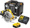 DeWalt DCS570P2 18V Li-Ion Accu cirkelzaag set (2x 5.0Ah accu) in TSTAK - 184mm