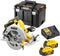 DeWalt DCS570P2 18V Li-Ion Accu cirkelzaag set (2x 5.0Ah accu) in TSTAK - 184mm