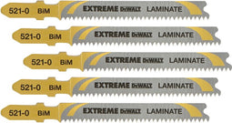 DeWALT DT2080 T 101 BIF Decoupeerzaagblad voor Hout & Laminaat VE=5