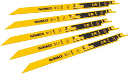 DEWALT DT2416-QZ Reciprozaagblad BIM metaal 230 mm 1 stuk(s)