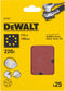 DeWALT DT3017 P220 Schuurpapier 1/4 VE=25
