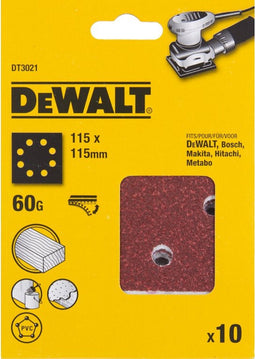 DeWALT DT3021 P60 Schuurpapier 1/4 Velcro VE=10