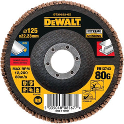 DeWALT DT30622 Lamellenschijf EXTREME 125mm K80