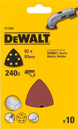 DeWALT DT3095 P240 Deltaschuurpapier VE=10
