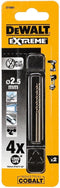 DeWALT DT4901 Industrial Cobalt Boor HSS 2.5mm 2 stuks