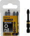 DeWALT DT7391T Extreme Impact Torsion Schroefbits PZ2 50mm 5 Stuks