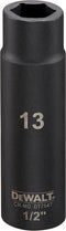 DeWALT DT7547 Krachtdop 1/2 lang | 13mm