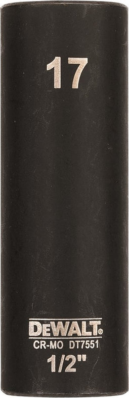 DeWALT DT7551 Krachtdop 1/2 lang | 17mm