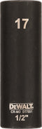 DeWALT DT7551 Krachtdop 1/2 lang | 17mm