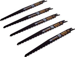 DeWalt DT99555 Reciprozaagblad - 230mm - Hout met spijkers (5st)