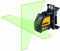 DeWALT DW088CG Zelfnivellerende kruis lijnlaser in koffer - 2 lijnen - 15m - Groen