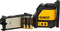 DeWALT DW088K Zelfnivellerende kruis-/lijnlaser in koffer - 2 lijnen - Rood - 15m