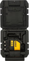 DeWALT DW088K Zelfnivellerende kruis-/lijnlaser in koffer - 2 lijnen - Rood - 15m