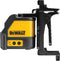 DeWALT DW088K Zelfnivellerende kruis-/lijnlaser in koffer - 2 lijnen - Rood - 15m