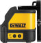 DeWALT DW088K Zelfnivellerende kruis-/lijnlaser in koffer - 2 lijnen - Rood - 15m