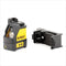 DeWalt DW088KD zelfnivellerende kruis lijnlaser in koffer (DW088K) & ontvanger (DE0892) - 2 lijnen - 50m