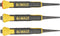 DeWALT DWHT0-58018 Drevelset 3-delig 0.8 / 1.6 / 2.4 mm