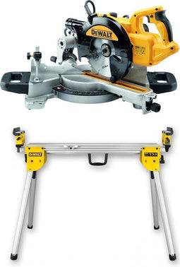 DeWalt DWS774SET Afkortzaag met XPS + DE7033 Onderstel