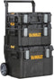 DeWALT DWST1-81052, Opbergdoos, Zwart, Geel, Rechthoekig, Monochromatisch, Universeel, 2 wiel(en)