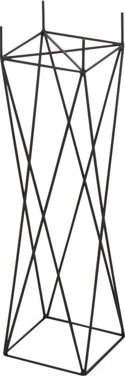 J-Line staander Kruis - metaal - zwart - small - 55 cm hoog