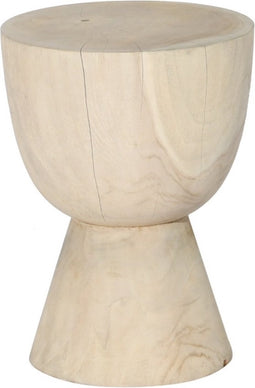 Dex bijzettafel teak aged finish