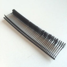 Klika - Textielpins 15mm stand zwart nylon 5.000 - 9 stuks