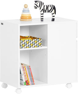 SoBuy ASK05-W - Printerkast - 2 Laden - Wit