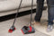 Dirt Devil Stoffer en blik - lange steel 92 cm - schuin afgesneden haren - antraciet