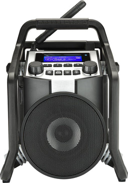 PerfectPro Powerplayer Bouwplaats Radio - FM - DAB+ - Bluetooth - USB - Lithiumaccu - Oplaadbaar - PP800L