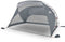 vidaXL - Strandtent - 274x178x170/148 - cm - 185T - polyester - grijs