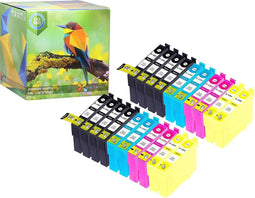 Ink Hero - 20 Pack - Inktcartridge alternatief voor Epson T1295 T1291 T1292 T1293 T1294 - zwart magenta cyaan geel (20 stuks)