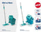 Leifheit Clean Twist M - Vloerwisser Ergo - Mobiel systeem met wieltjes - 33 cm - Turquoise