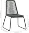vidaXL - Tuinstoelen - 6 - st - poly - rattan - zwart