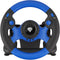Natec SEABORG 350 - Racestuurwiel - Vibratie functie - Blauw Zwart