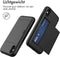 imoshion Hoesje Geschikt voor iPhone Xs / X Hoesje - Ruimte voor 2 pasjes - imoshion Backcover met pasjeshouder - Zwart