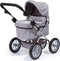 Bayer Design Trendy - Poppenwagen - Verstelbare duwstang - Grijs