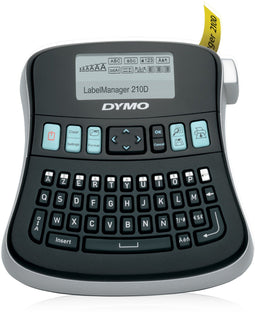 Dymo 210D - Etikettenprinter - QWERTY toetsenbord - Zwart