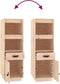 vidaXL - Hoge - kast - 34x40x108,5 - cm - massief - grenenhout