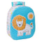 Kinderrugzak Safta Blauw Wit 27 x 33 x 10 cm 3D