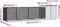 vidaXL - Kippenhok - 400x91x100 - cm - gegalvaniseerd - staal - antracietkleurig