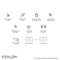 Abalon Perfect Wave - Gemotoriseerde Gordijnrail - Wifi-motor compatibel met Alexa Google Home Tuya Smart - Wit