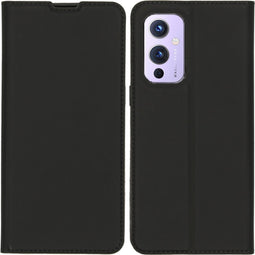 iMoshion Hoesje Geschikt voor OnePlus 9 Hoesje Met Pasjeshouder - iMoshion Slim Folio Bookcase - Zwart