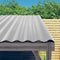 vidaXL - Dakpanelen - 36 - st - 80x36 - cm - gepoedercoat - staal - grijs