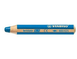 STABILO woody 3 in 1 - multitalent potlood - Middelblauw - Per stuk